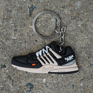 Nike Air Presto Off White Black Sneaker Keychain